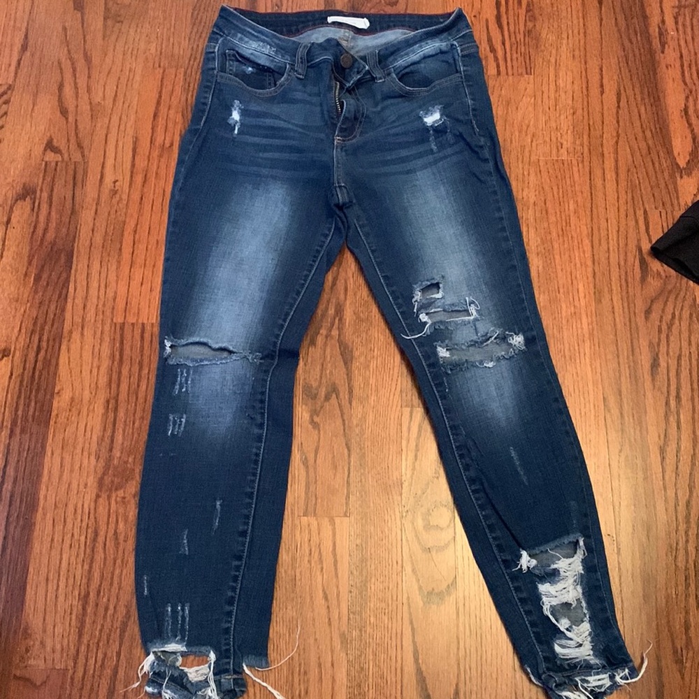 cello jeans ripped